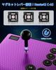 Haute42 Purple Arcade Controller Leverless Arcade Controller Fighting Game Controller with Wind Engine Stroke CNC Aluminum Slim OLED Compatible with