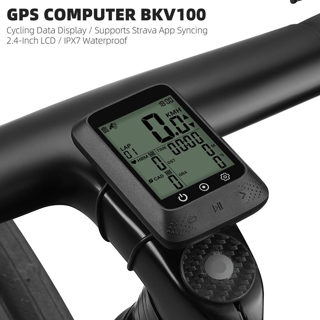 Bicycle SpeedMeter Waterproof Cycle Route Navigation Mileometer Multi-functional Digital Bike
