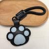 2025 Cute Kitten Paw Keychain: Leather Pendant Backpack Charm & Gift