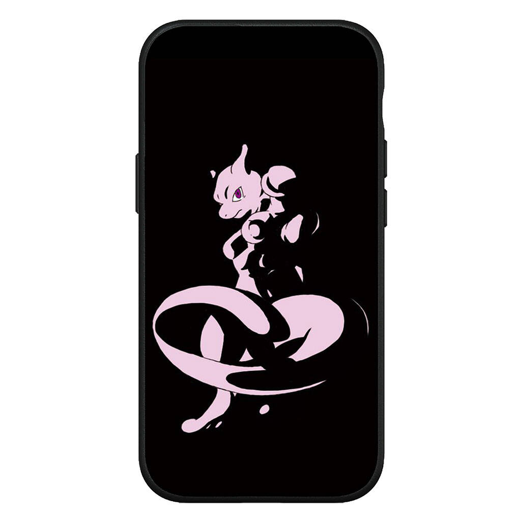 Чехол для iPhone 17 16 15 Xiaomi Poco Redmi Note 14 13 12 11 Pro Max X 9 16e Samsung Galaxy S25 S24 S23 OPPO Huawei Mew Mewtwo Чехол для телефона