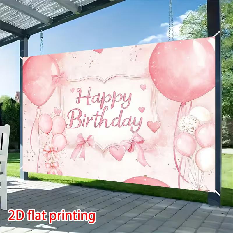 Soft Pink Watercolor Tapestry for Nursery, Bedroom and Birthday Party Decor
