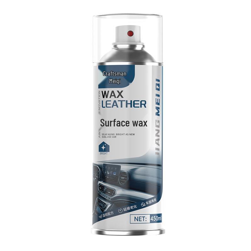 Jiangmei Qi Car Dashboard Wax - Enhances Color & Shine, Stain & Dust Proof, for Leather & Plastic Interiors
