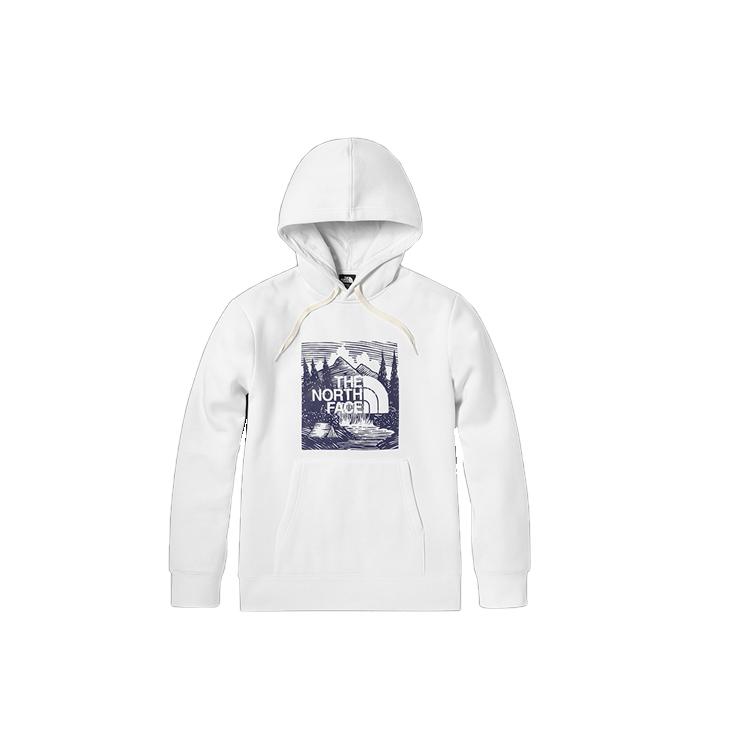 THE NORTH FACE Urban Exploration Sweatshirts Unisex White Hooded Thickened Regular NF0A7W8P-FN4