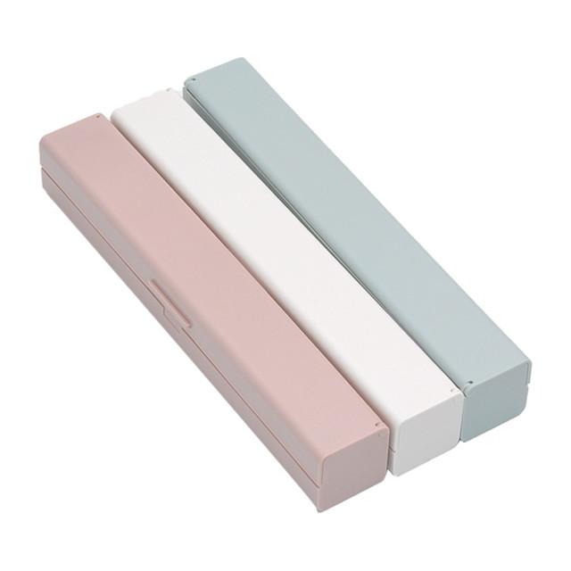 

Резак для свежей пленки, кухонные принадлежности, диспенсер для пищевой пленки, пластиковый резак, фольга, держатель для хранения пищевой пленки, кухонный бытовой белый