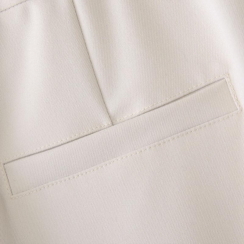 Sibaisha Women's High-Waist Wide-Leg Casual Pants