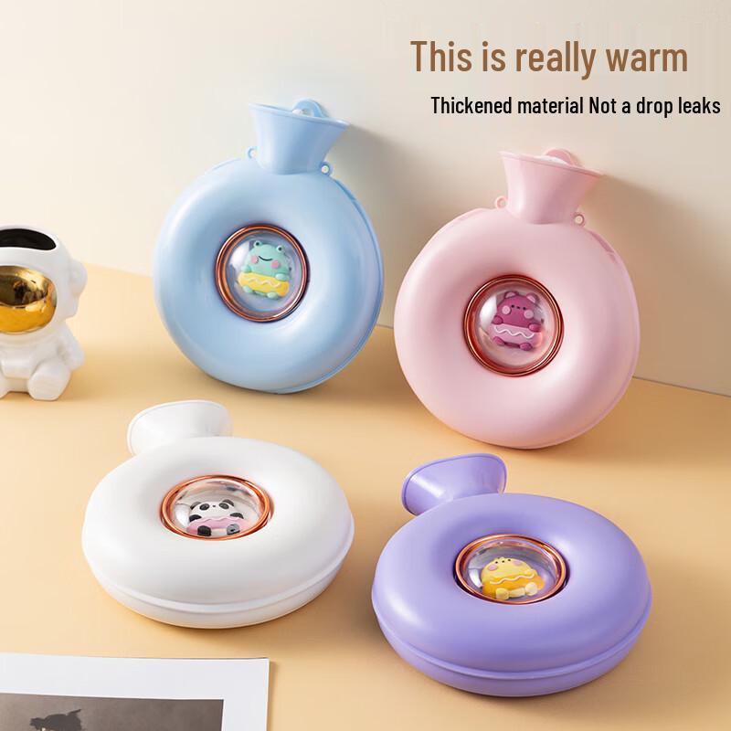 Donut Thickened PVC Hot Water Bottle 600ml
