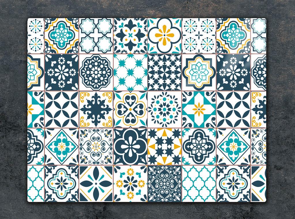 SZKLANA DESKA DO KROJENIA 52x40 MOZAIKA