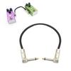 Low Noise Male To Male Guitar Effect Pedal Cables Guitar Patches Cable 6.35mm Right Straight Guitar Effects Pedal Cable