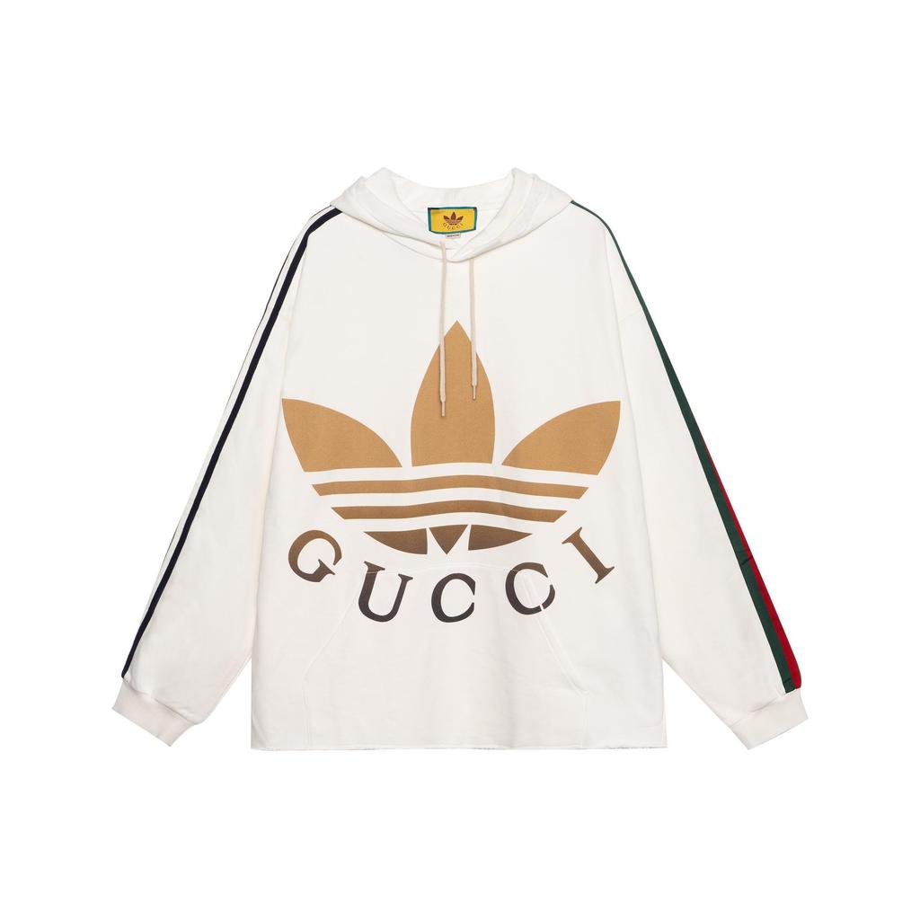 Gucci X Adidas Originals Sweatshirt Men's Ecru 722967-XJE1L-9257