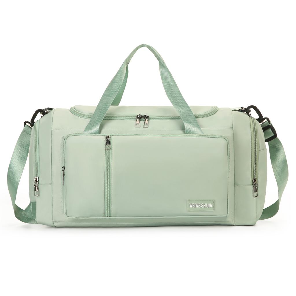 Multifunctional Luggage Bag, Short-Distance Travel Crossbody Bag, Sports Fitness Bag, Dry and Wet Separation Swimming Training Backpack, Camping