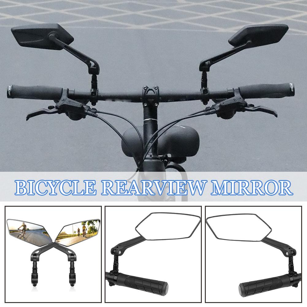 Rotatable Handlebar Mirror Clear Rearview Electric Scooter Cycling Bicycle Accessorie Bike Rear View Mirror Reflector Adjustable