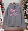 Merry Christmas Santa Claus Printed Men Hoodies Fleece Autumn Hoody Casual Oversized Sportswear Pocket Comfortable Pullovers