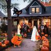 Christmas Porch Goose Outfit Halloween Ghost Outfit, Apparel, Festive Costume Outdoor Holiday Decor for 23 Inch Statue, Garden Yard Lawn Decoration