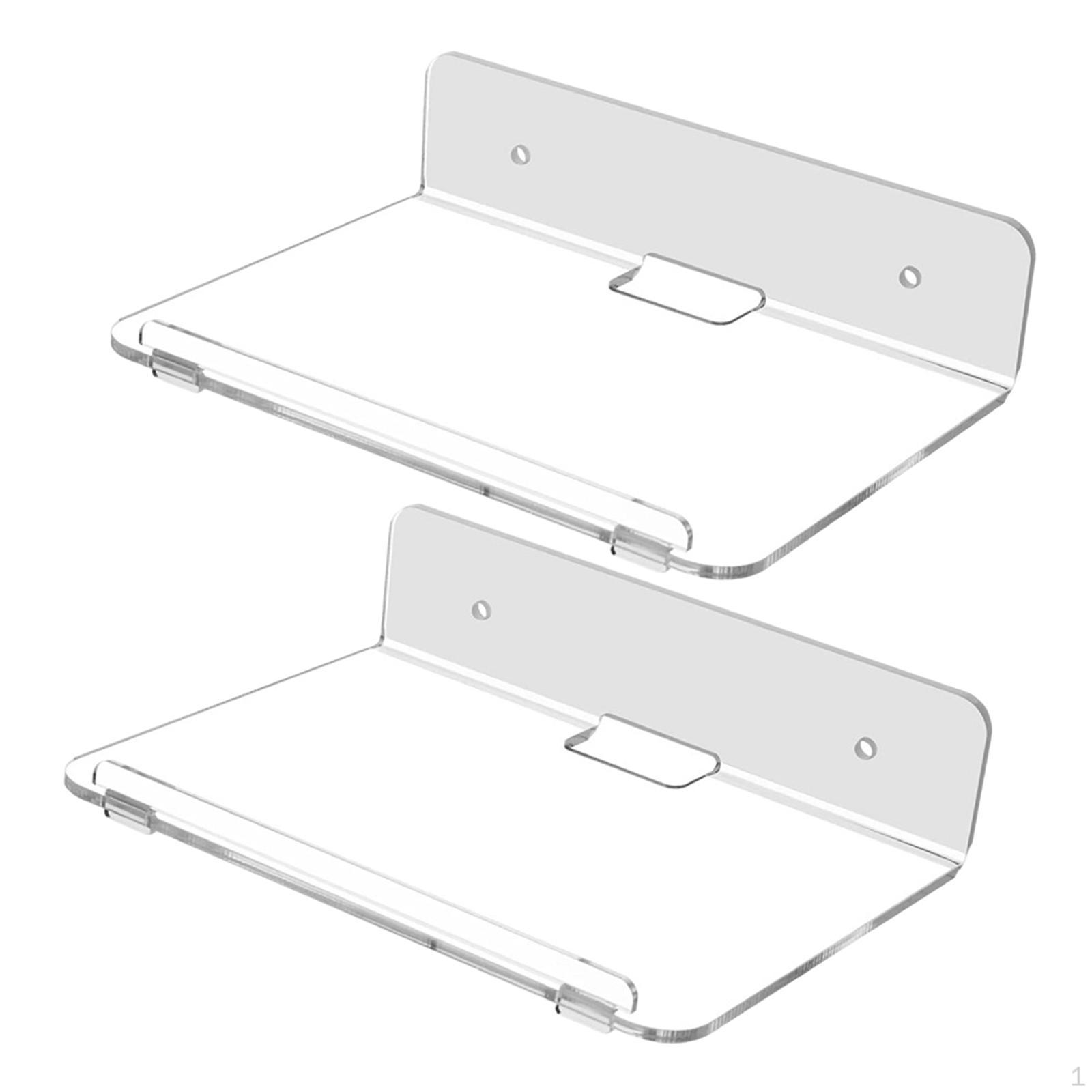 

Современные акриловые плавающие настенные полки для домашнего декора