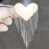 Beaded Tassel Epaulette Retro Heart Clothing Accessories Delicate Shoulder Jewelry  Men Women