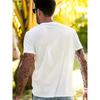 European sizes Men's Casual Short-Sleeve T-Shirt with Unique Letter Print - Soft Round Neck, Tee Tops for Men Stylish Fashion Fit