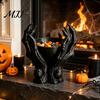 Stable Desk Accessory 3D Printed Gothic Demon Claw Trinket Dish, Devil Paw Decorative Creative Gift for Friends Storage Bowl, Jewelry Key Holder Tray,