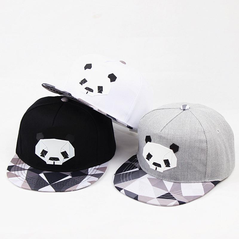 Panda Hat Summer Fashion Baseball Cap With Adjustable Strap For Men Women