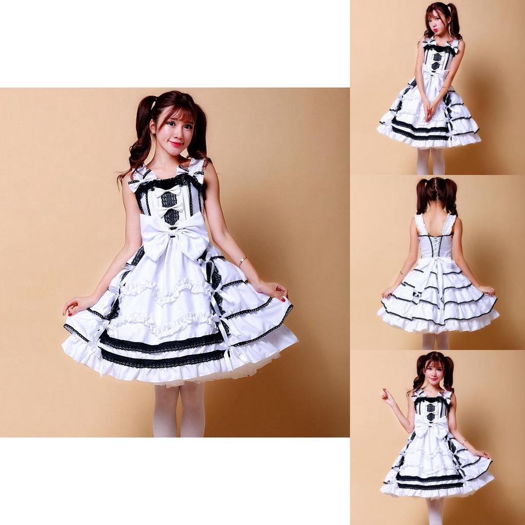 Exquisites Love Live Yazawa Nico Lolita Tanzparty Dienstmädchenkleid Uniform Cosplay Kostüm Für Anime-Fans