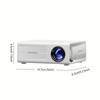 Remote Control Mini Projector Built-in Speaker Home Theater Projector  Home Theater