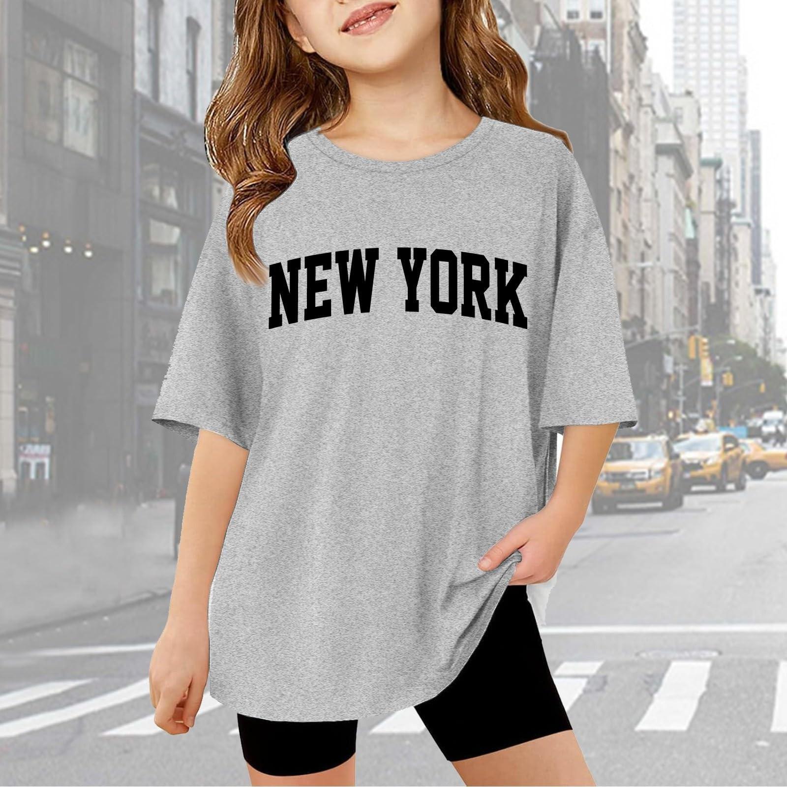 

Летний детский топ для мальчиков и девочек с принтом, футболка с короткими рукавами, базовый 150