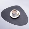 2/6Pcs PU Leather Table Mat Placemats for Table Waterproof Non-Slip Table Napkin for Dishes Tableware Kitchen Accessories