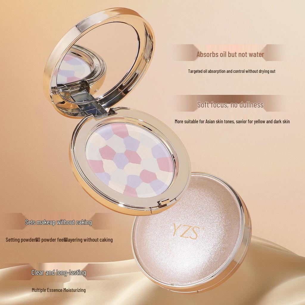 Moonlight Iridescent Setting Powder: Monet Garden Contour & Concealer Loose Powder