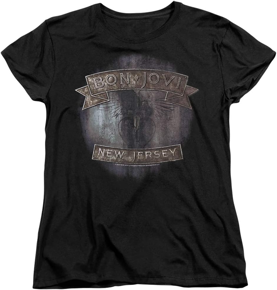 Bon Jovi New Jersey Graphic Print T-shirt XL