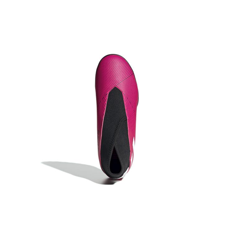 adidas Nemeziz 19.3 LL TF J Breathable And Slip Resistant Mid Top Kids' Soccer Shoes Bright Pink Kids' EF8849