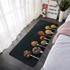 Food Condiment Kitchen Balcony Decor Doormat For Mom Coffee Bean Flannel Floor Mat Indoor Foot Rug Bedside Mats Corridor Carpet