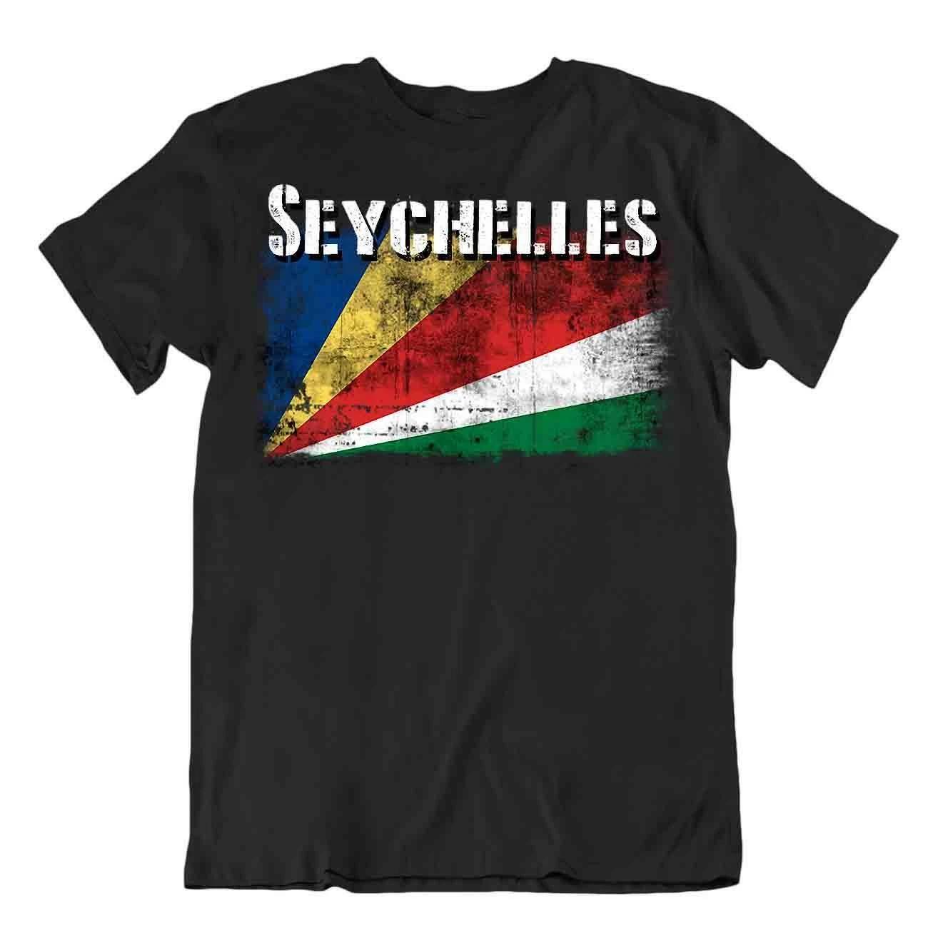 Seychelles flag Tshirt T-shirt Tee top city map Seychelles People s United Party XL