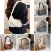 Pu Large Capacity Crossbody Bag With Wrinkle Solid Color Butterfly Design For Daily Use