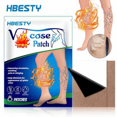 8 Stück/Packung entzündungshemmende Öle, entzündungshemmende Öle, Beinschwellungspflaster, schnell einziehendes, gesundes professionelles Pflaster für Unisex