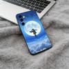 B-Beyond Journey F-Frieren And Fern Soft Silicone phone Case for Samsung Galaxy A73/A71/A72/A70/A53/A52/A51 - Black