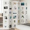 VidaXL Room Divider 6 Panels, Bedroom Screen, Room Separator Panel, Privacy Screen Living Room Office, 358699