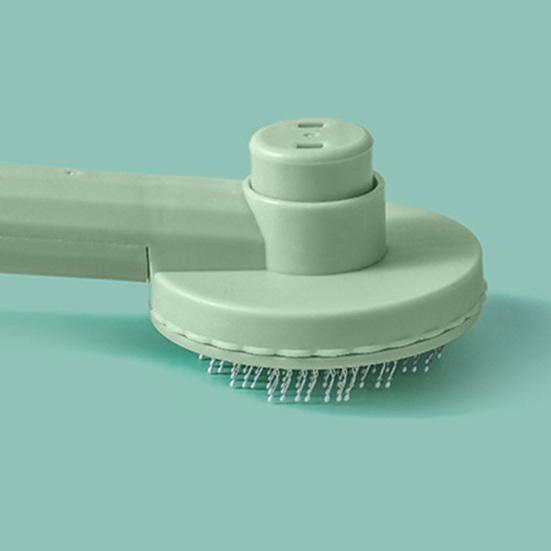 Spazzola per toelettatura gatti Spazzola autopulente per capelli Anti-annodamento Strumento portatile Pettine per massaggio corpo animale domestico