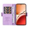YIKATU YK-005 For Oppo Reno12 F 4G Case PU Leather Skin-touch Phone Cover Folding Stand