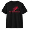 No Balance Cotton TShirt For Unisex Summer Street Style T Shirts O Neck Fashion Tees Oversized Cheap Tops