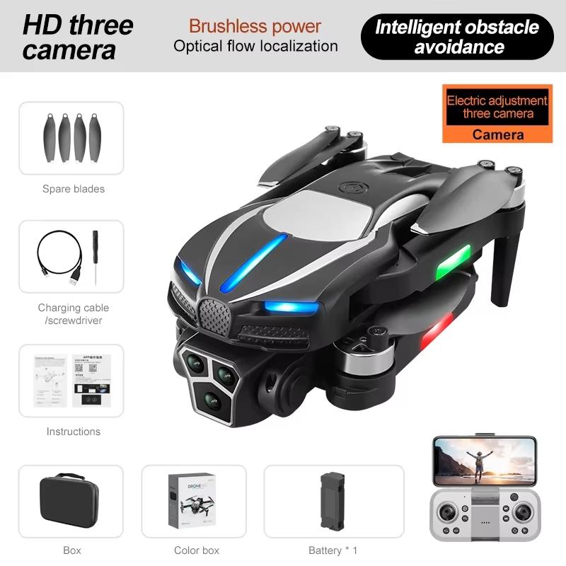Nový Mini M2 Drone 8K Trojitá HD kamera 4K Professional Optical Flow WiFi FPV Vyhýbání se překážkám Bezkomutátorové dálkové ovládání Kvadrokoptéra jako hračka