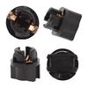 10Pcs T5 LED Twist Socket PC47 Instrument Panel Cluster Replacement Socket Lamp Holder