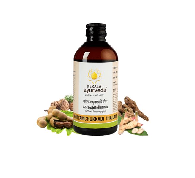 

Kerala Ayurveda Kottamchukkadi Thailam 200 мл Олія