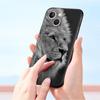 Lion Wild Animals Luxury Phone Case For iPhone 13 15 14 12 Mini 11 Pro MAX XR X SE XS 7 8 Plus Silicone Black Protection Cover