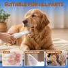 Dog sole trimmer with LED light pet fine electric trimmer set  suitable for sole ears buttocks face eyes