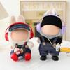 Ruokey Doll Clothes 15cm/17cm Plush Costume Outfit Set for Labubu Plush Toys Accessories