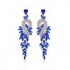 A Pair Of Exaggerated Retro Earrings, Multi-Color Optional Phoenix Pattern, New Earrings.