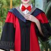 Graduation Cap And Gown Set Class of 2025 Graduate Uniform Academic Doctor Robe with Tassel for High School College Bachelor