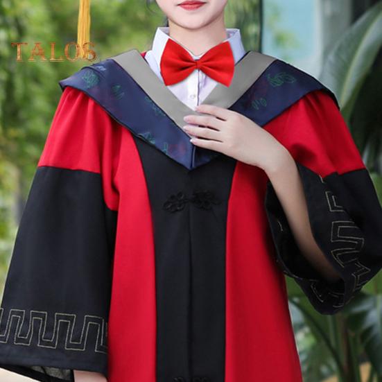 Sada maturitní čepice a šatů Třída 2025 pro postgraduální uniformu akademického doktora se střapcem pro bakalář střední školy