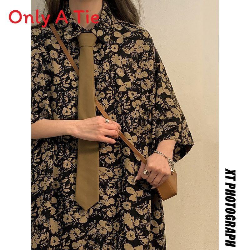 Girl Boy Fashion Tie Retro Design Polyester Fabric Teens Decoration Clothing