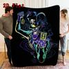 Dr. Facilier 2D Flat Pattern Flannel Blanket High quality All Seasons Warmth and Comfort Perfect for Christmas Gifts.DMT0925404