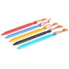 10Pcs Canopys Stake Aluminiums Alloys Tent Peg Yard Lawn Peg Outdoor Camping Stake for Fixings Tent Tarps Awnings Pad